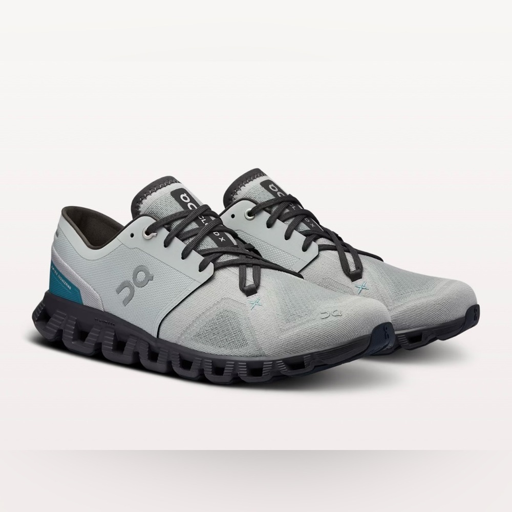 Men’s On Running Cloud X 3 in Glacier/Iron